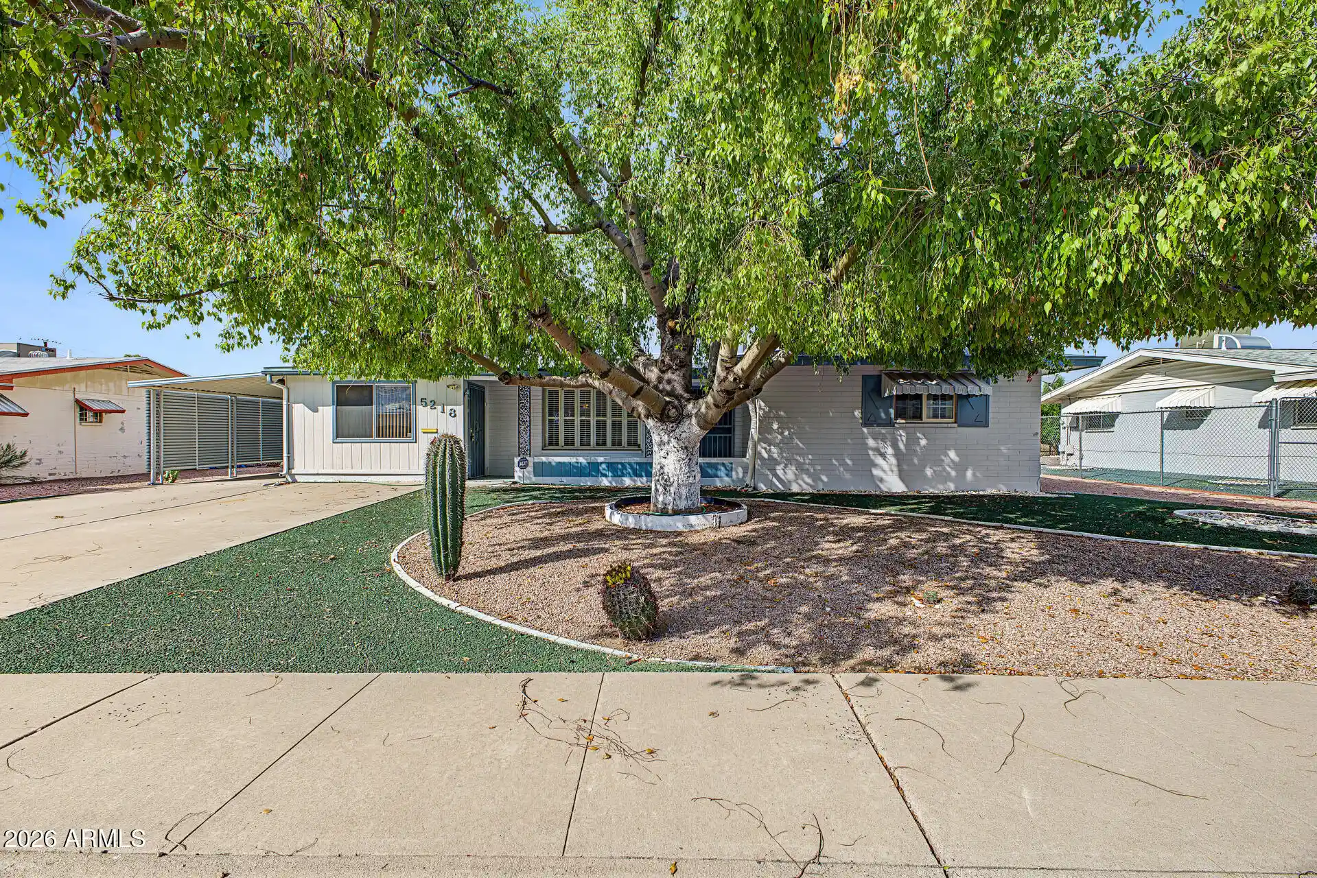 Photo 1 of Single family home for sale at 5218 E Decatur St, Mesa, AZ 85205 | MLS# 7087960 | Listing updated on 2026-10-02