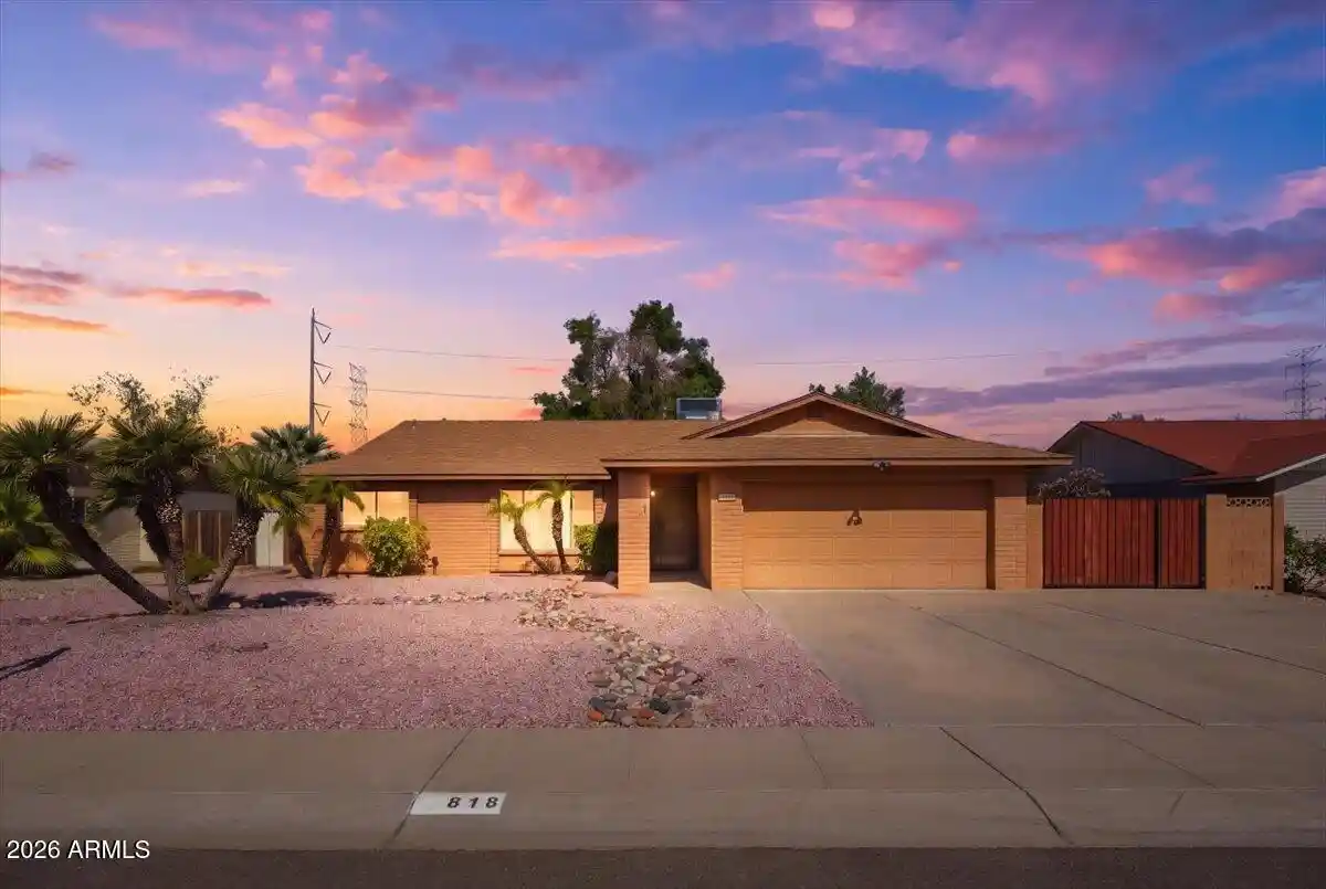 Photo 1 of Single family home for sale at 818 E Drake Dr, Tempe, AZ 85283 | MLS# 7092843 | Listing updated on 2026-10-23