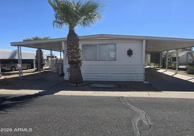 Photo 1 of Manufactured home for sale at 11411 N 91st Avenue #42, Peoria, AZ 85345 | MLS# 7089052 | Listing updated on 2026-10-28