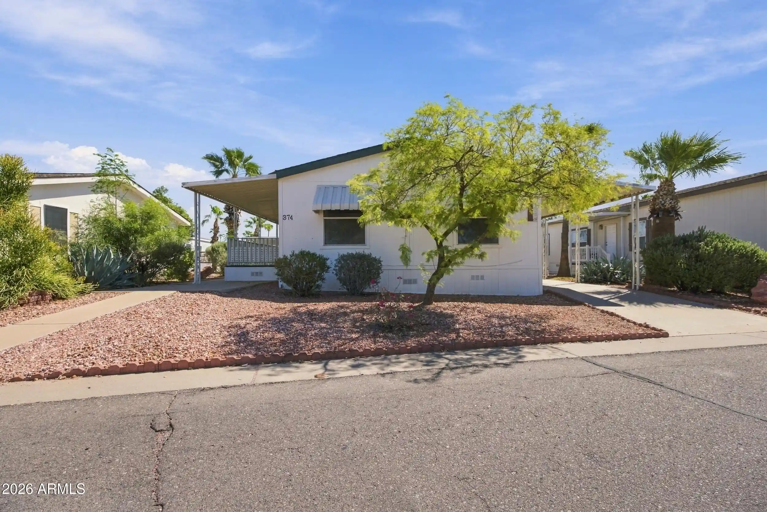 Photo 1 of Manufactured home for sale at 2000 S Apache Rd #374, Buckeye, AZ 85326 | MLS# 7088802 | Listing updated on 2026-10-04