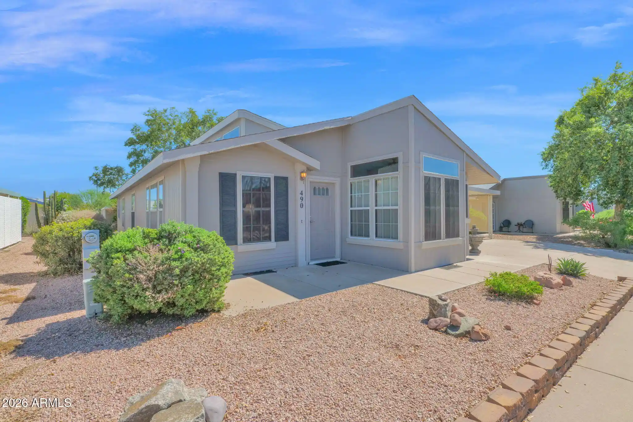 Photo 1 of Manufactured home for sale at 8500 E Southern Ave #490, Mesa, AZ 85209 | MLS# 7089012 | Listing updated on 2026-10-18