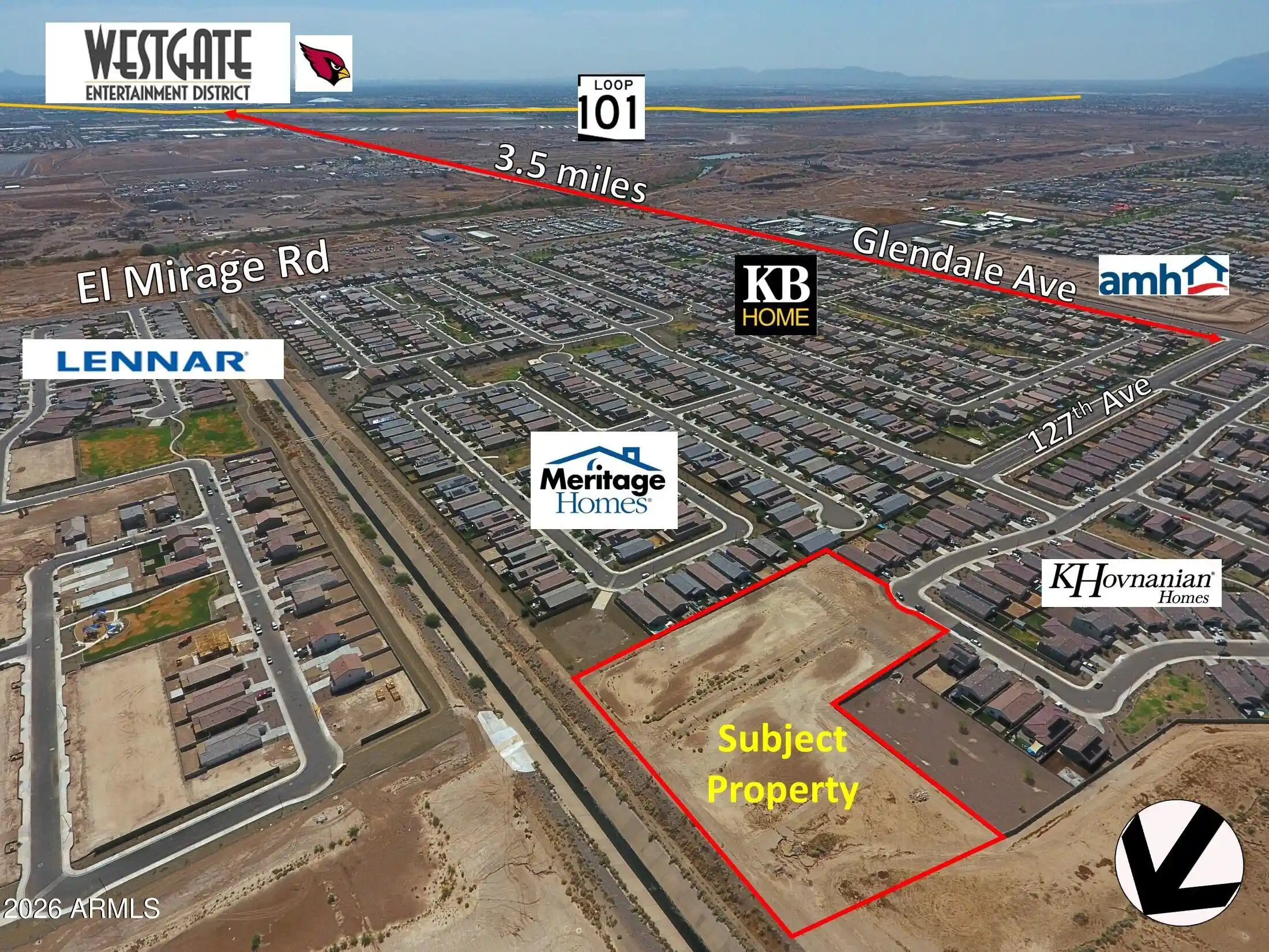 Photo 1 of Land for sale at 7449 N 127th Drive, Glendale, AZ 85307 | MLS# 7088986 | Listing updated on 2026-10-07