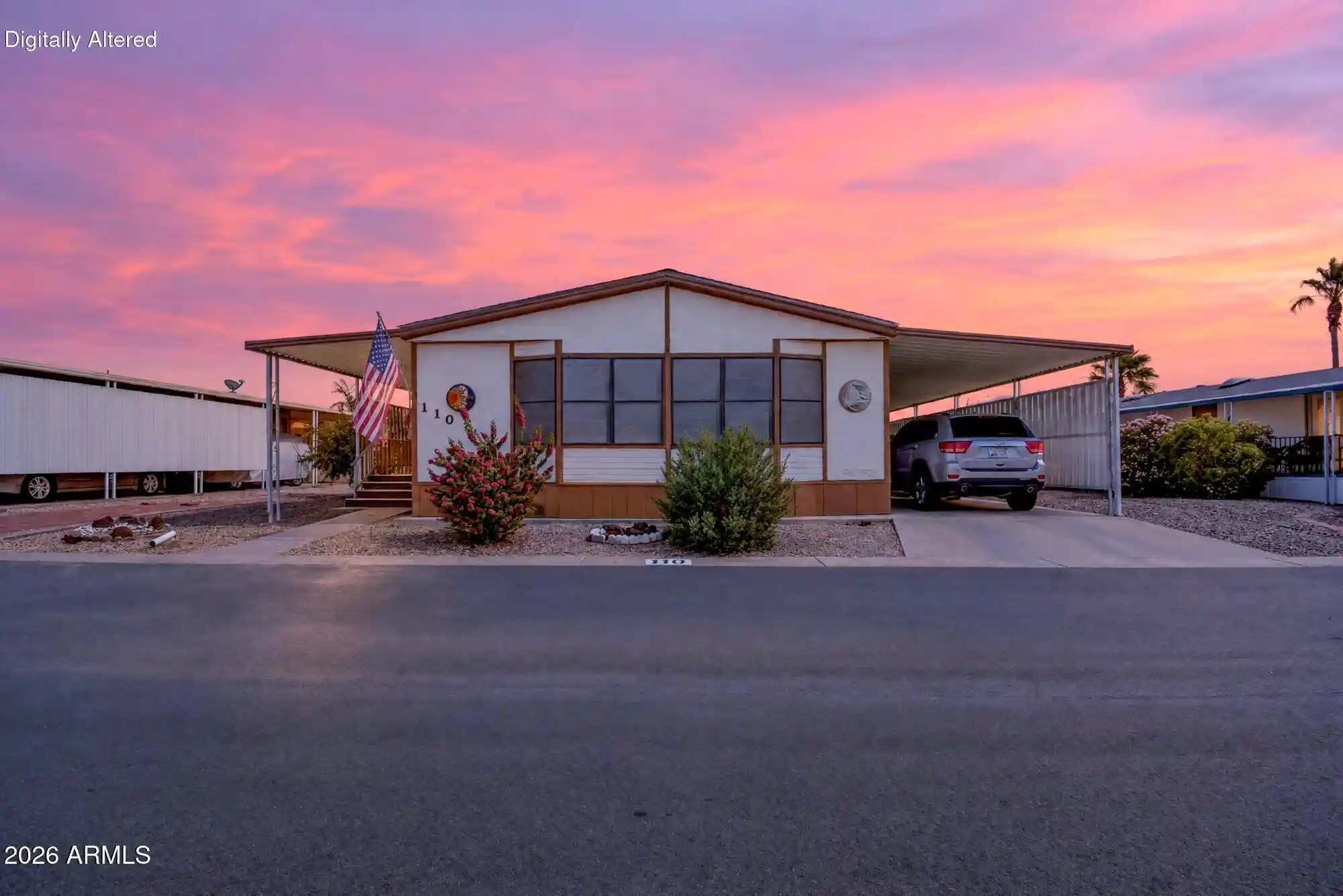 Photo 1 of Manufactured home for sale at 8600 E Broadway Rd #110, Mesa, AZ 85208 | MLS# 7090536 | Listing updated on 2026-10-19