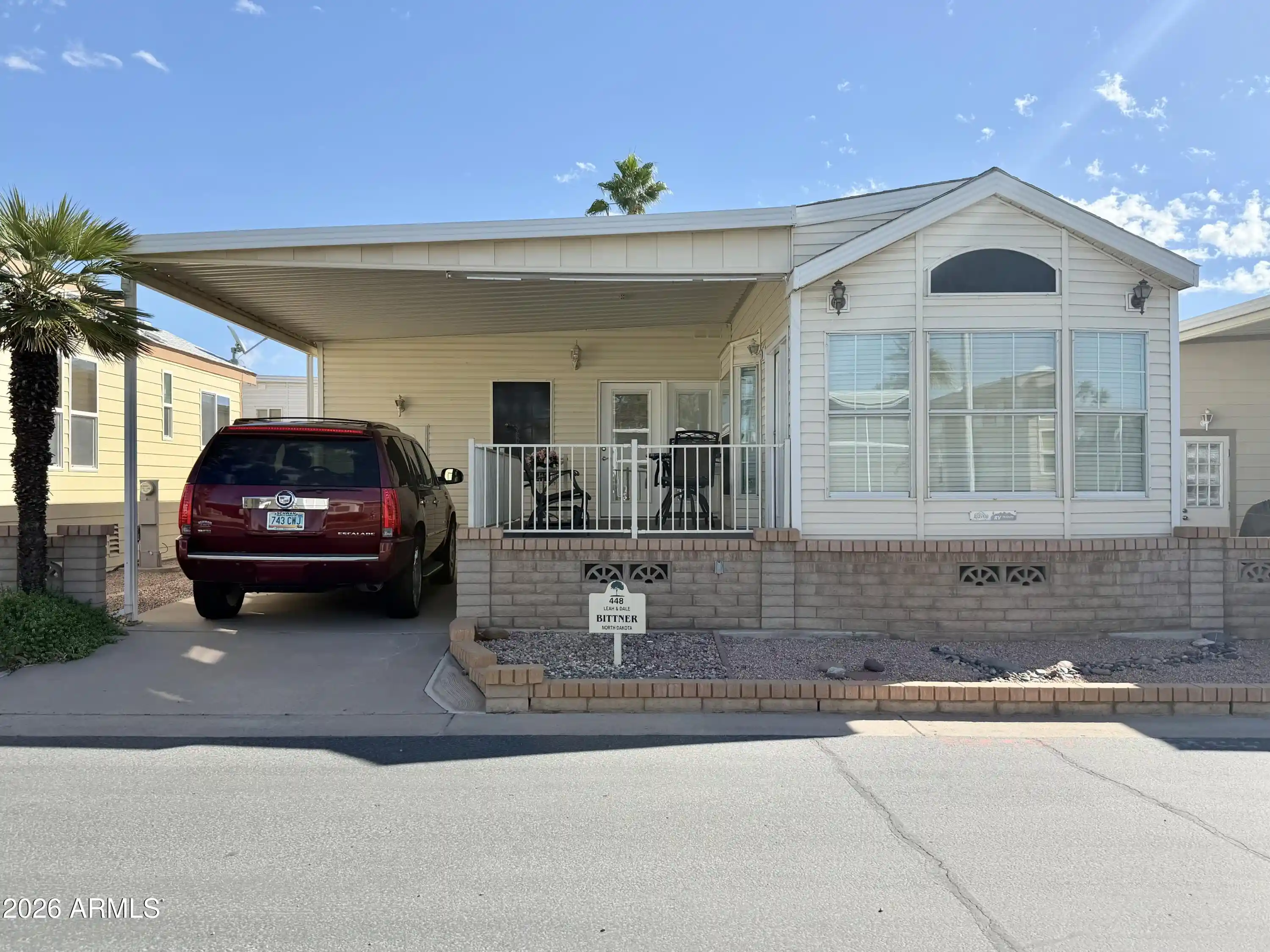 Manufactured home for sale at 111 S Greenfield Rd #448, Mesa, AZ 85206 | MLS# 7097906