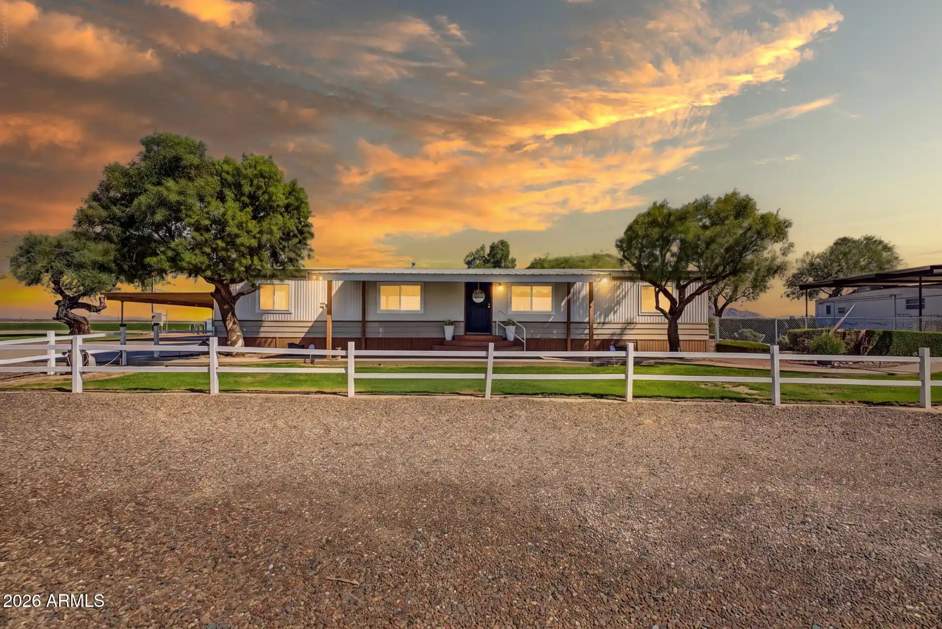 Photo 1 of Manufactured home for sale at 16601 S Old Us Hwy 80, Arlington, AZ 85322 | MLS# 7090516 | Listing updated on 2026-10-08