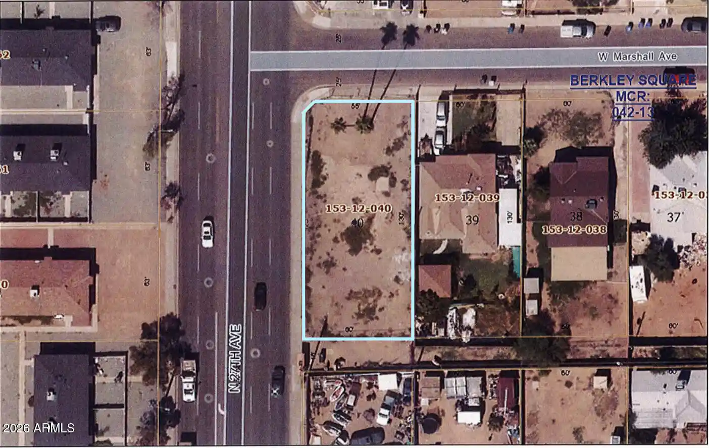 Photo 1 of Land for sale at 2647 W Marshall Ave #40, Phoenix, AZ 85017 | MLS# 7092152 | Listing updated on 2026-10-19