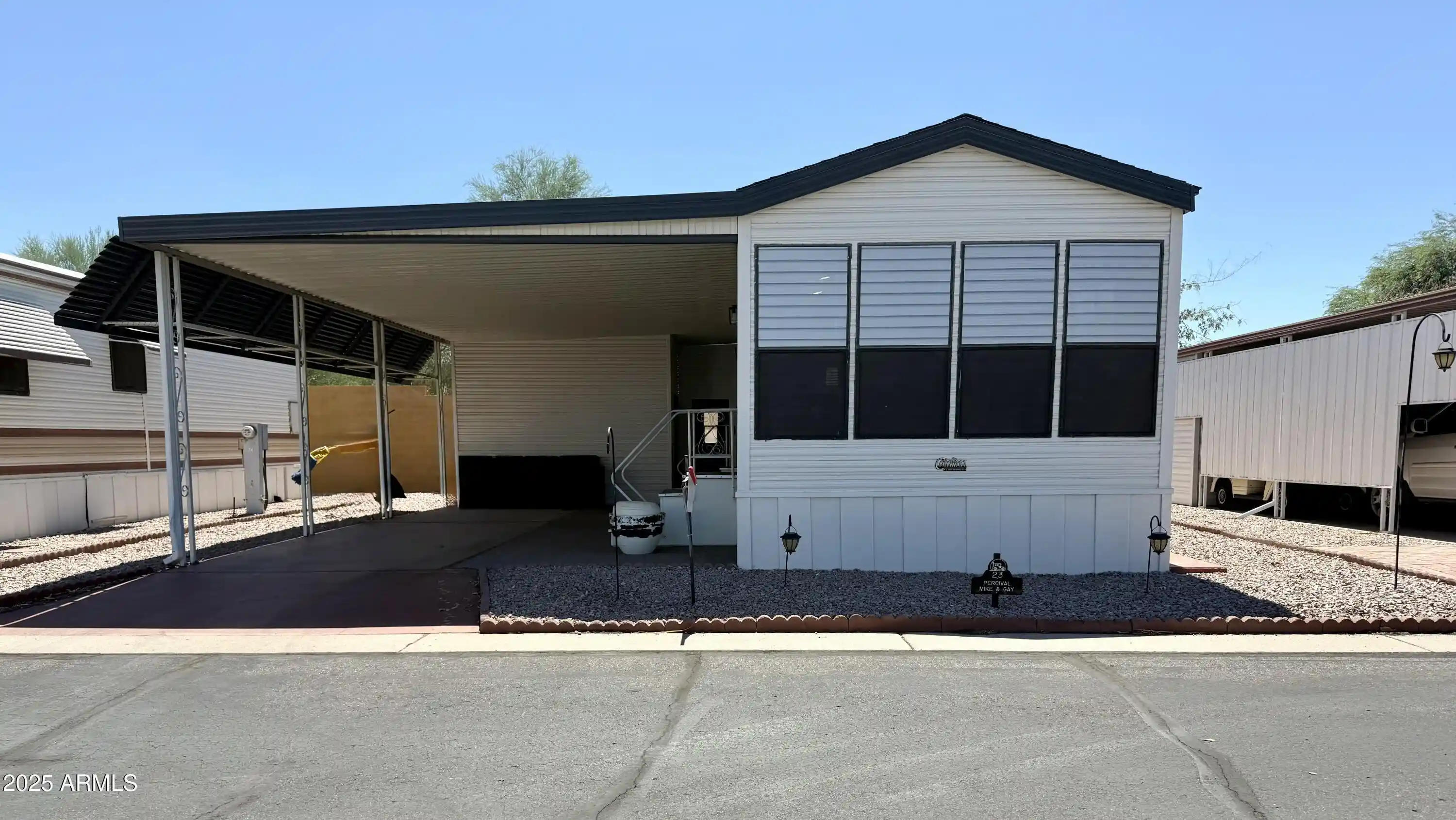 Photo 1 of Manufactured home for sale at 7750 E Broadway Rd #23, Mesa, AZ 85208 | MLS# 7090911 | Listing updated on 2026-10-13
