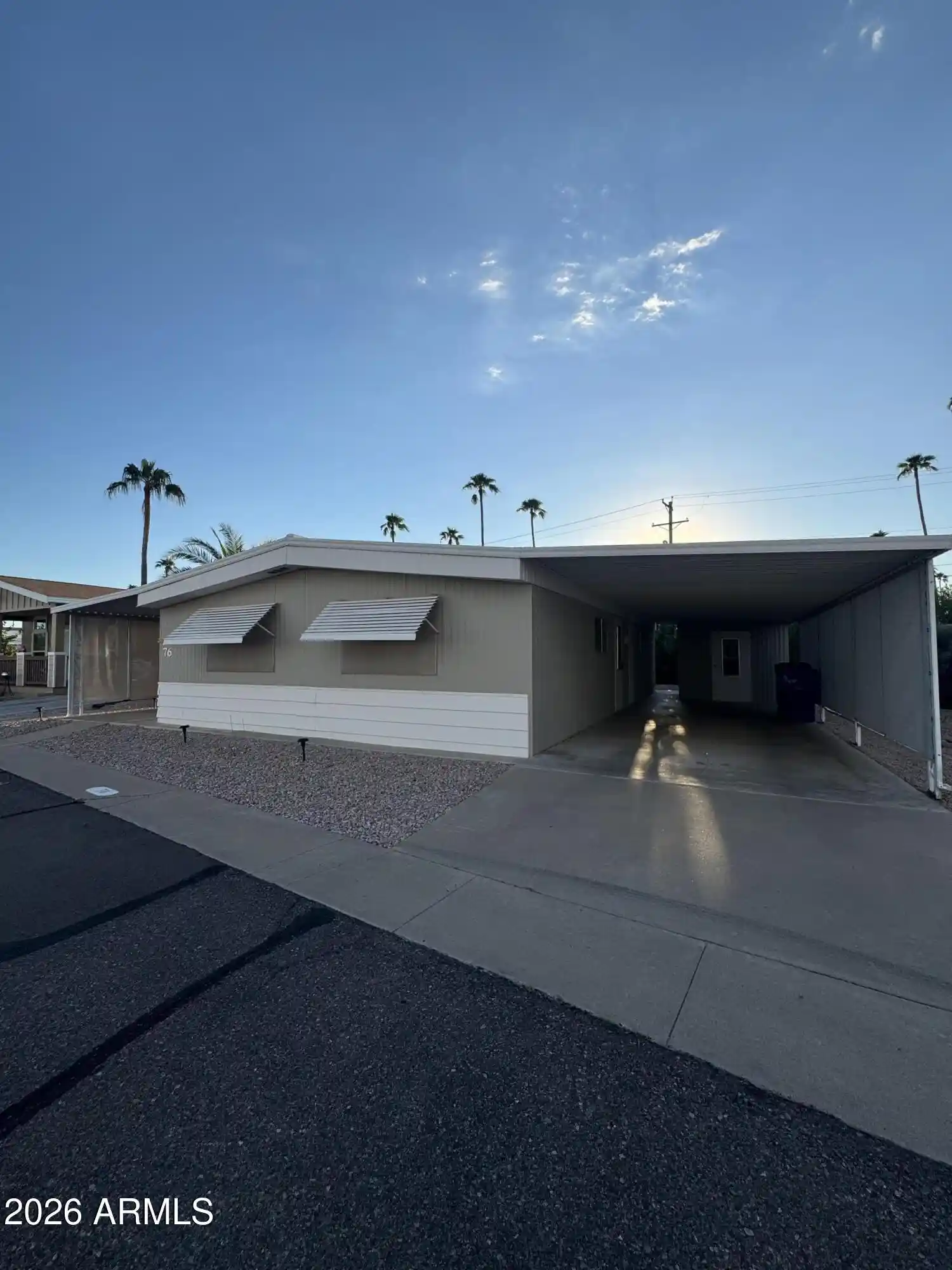 Photo 1 of Manufactured home for sale at 3104 E Broadway Rd #76, Mesa, AZ 85204 | MLS# 7091157 | Listing updated on 2026-10-21