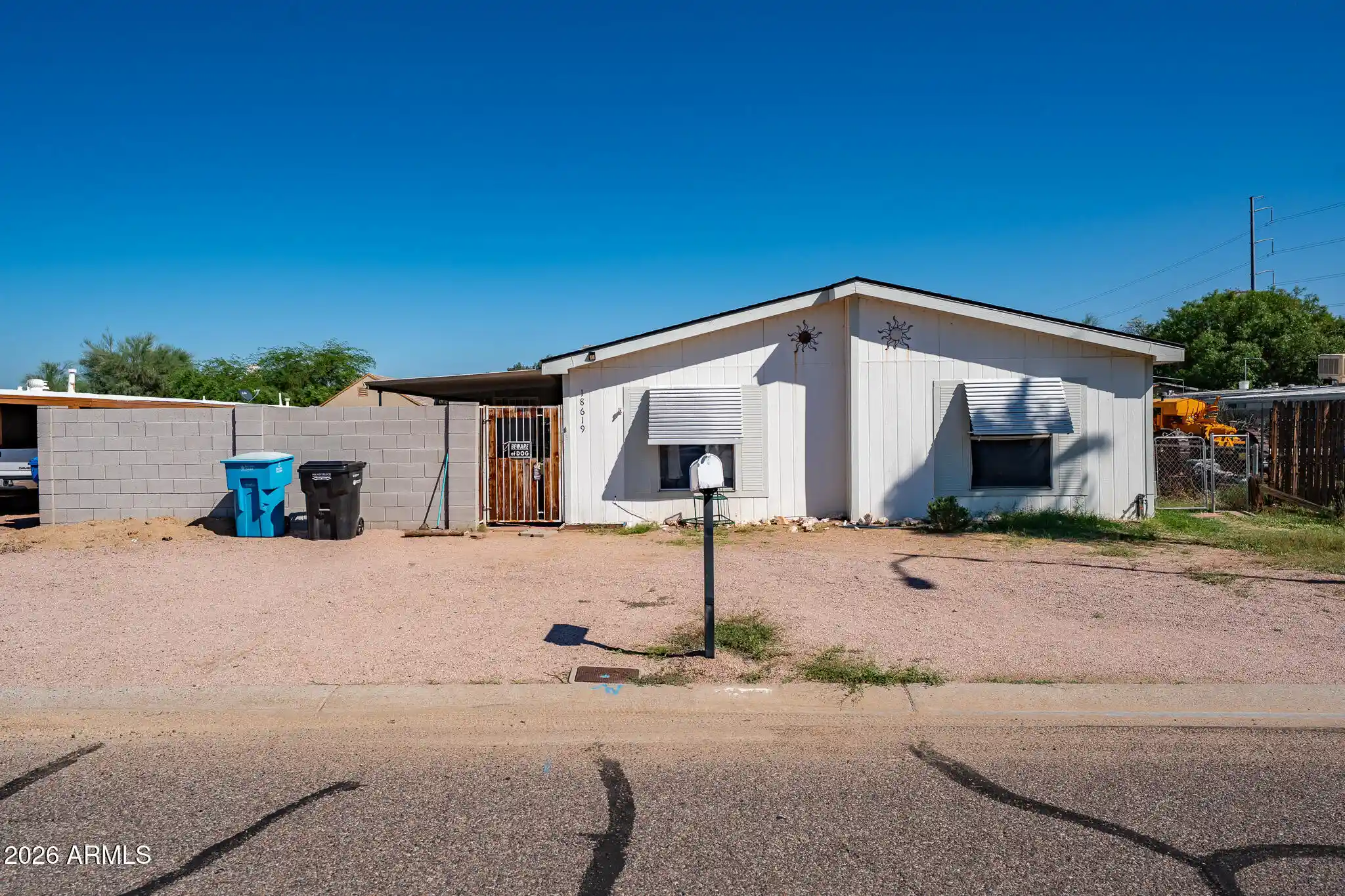Photo 1 of Manufactured home for sale at 18619 N 25th Way, Phoenix, AZ 85050 | MLS# 7092946 | Listing updated on 2026-10-22