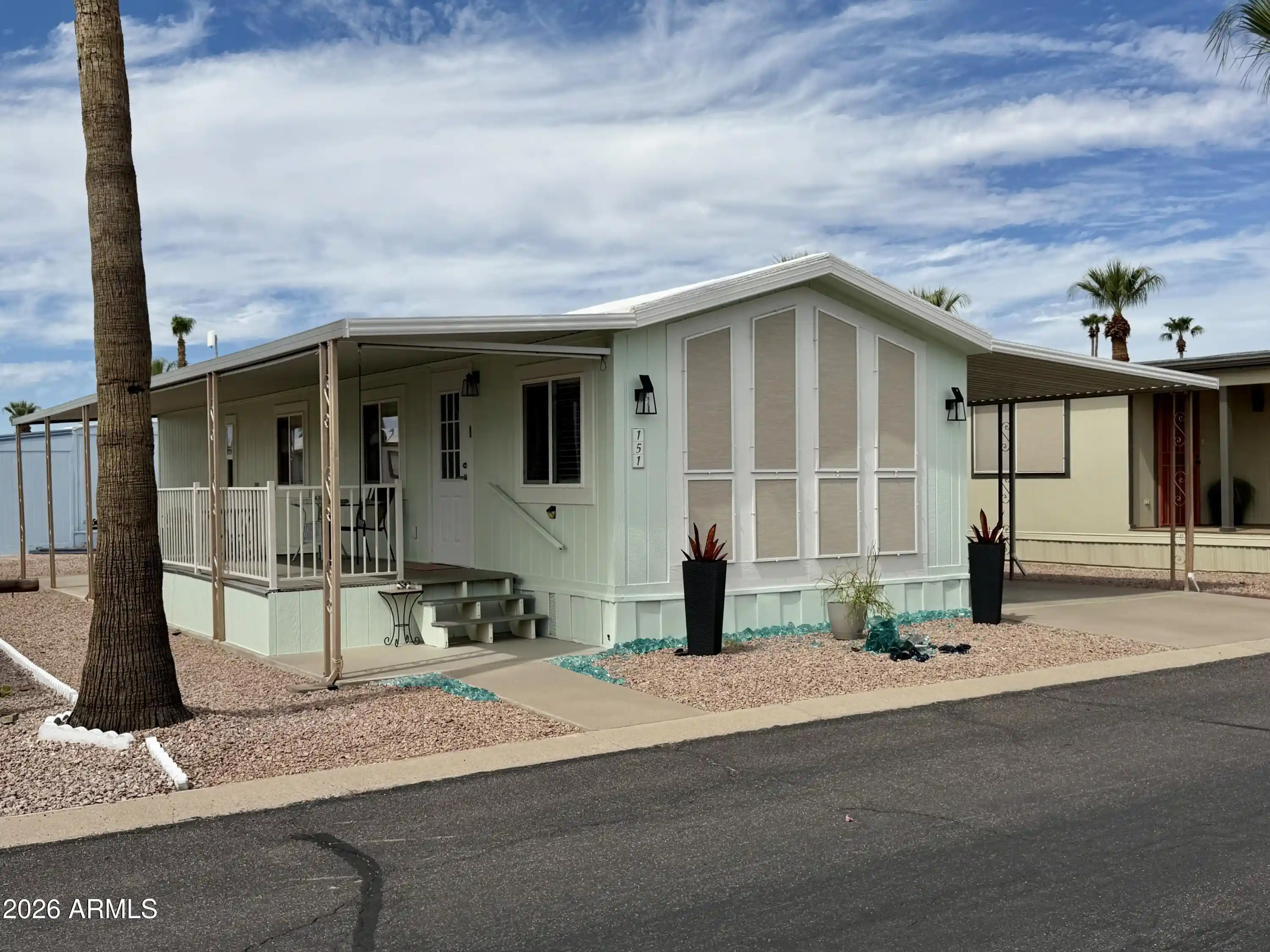 Photo 1 of Manufactured home for sale at 11101 E University Dr #151, Apache Junction, AZ 85120 | MLS# 7092518 | Listing updated on 2026-10-17