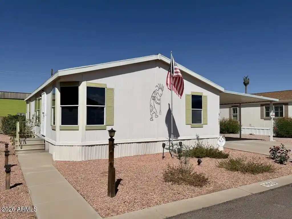 Photo 1 of Manufactured home for sale at 10936 E Apache Trl #1003, Apache Junction, AZ 85120 | MLS# 7095638 | Listing updated on 2026-10-23