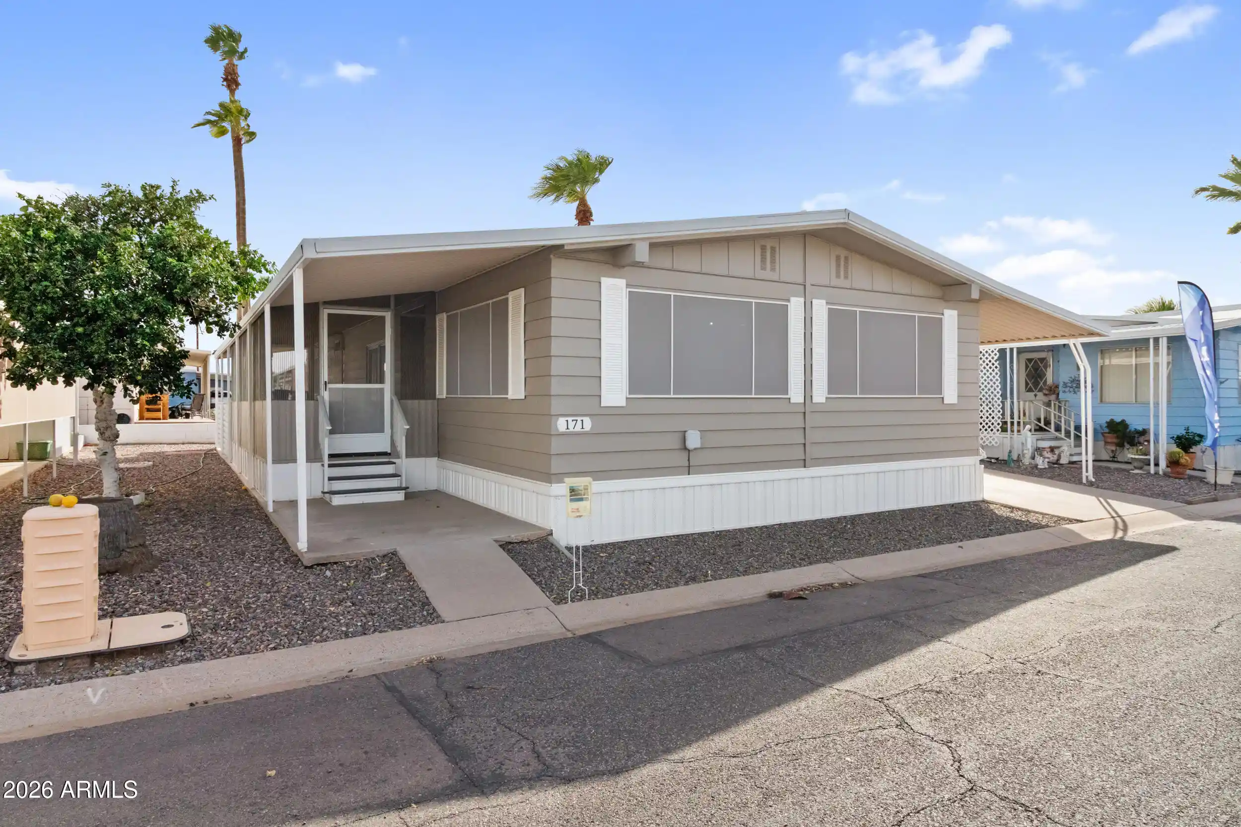 Photo 1 of Manufactured home for sale at 2401 W Southern Ave #171, Tempe, AZ 85282 | MLS# 7094049 | Listing updated on 2026-10-15