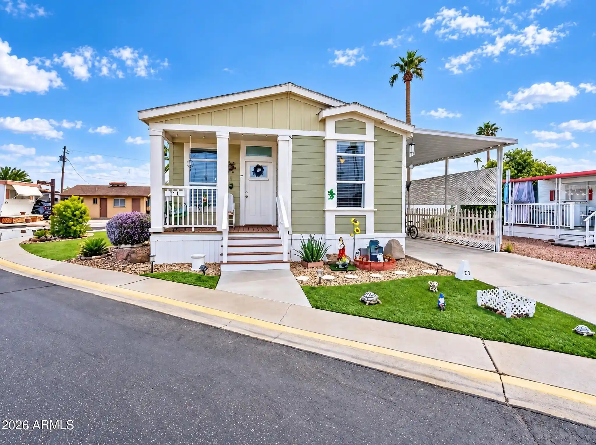 Photo 1 of Manufactured home for sale at 2460 E Main St #F1, Mesa, AZ 85213 | MLS# 7093490 | Listing updated on 2026-10-14