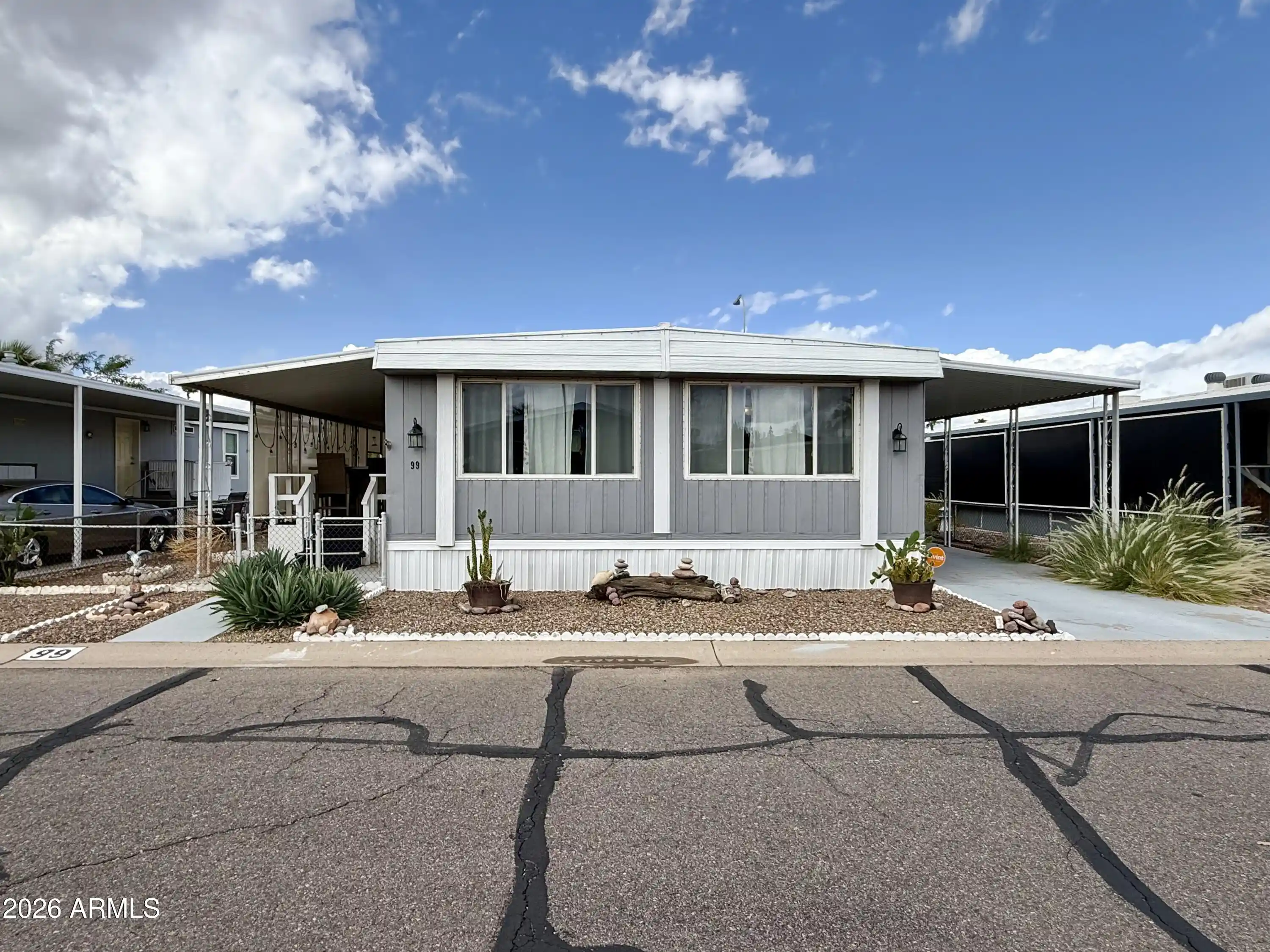 Photo 1 of Manufactured home for sale at 535 S Alma School Rd #99, Mesa, AZ 85210 | MLS# 7093479 | Listing updated on 2026-10-24