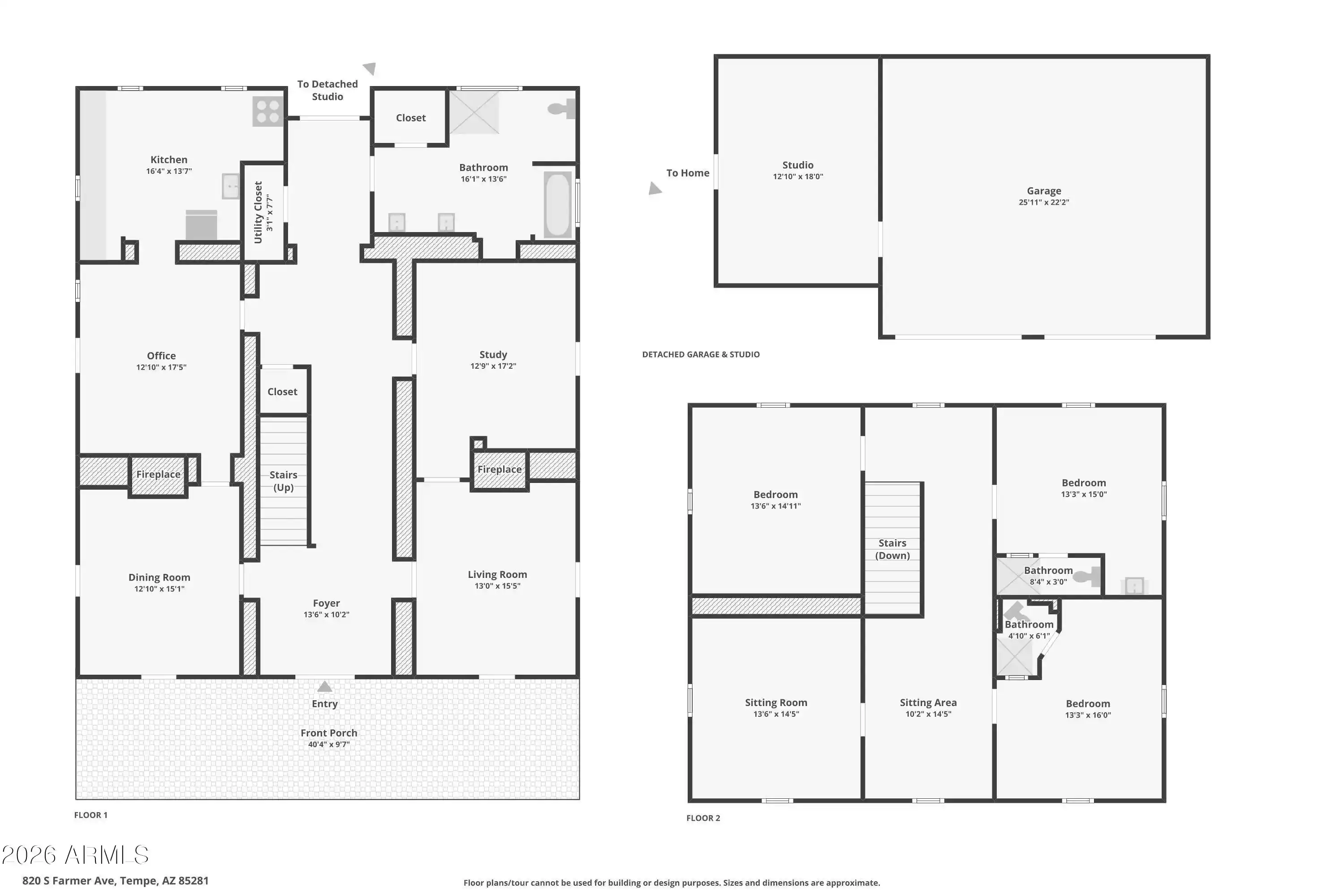 Photo 1 of Single family home for sale at 820 S Farmer Ave, Tempe, AZ 85281 | MLS# 7093159 | Listing updated on 2026-10-14