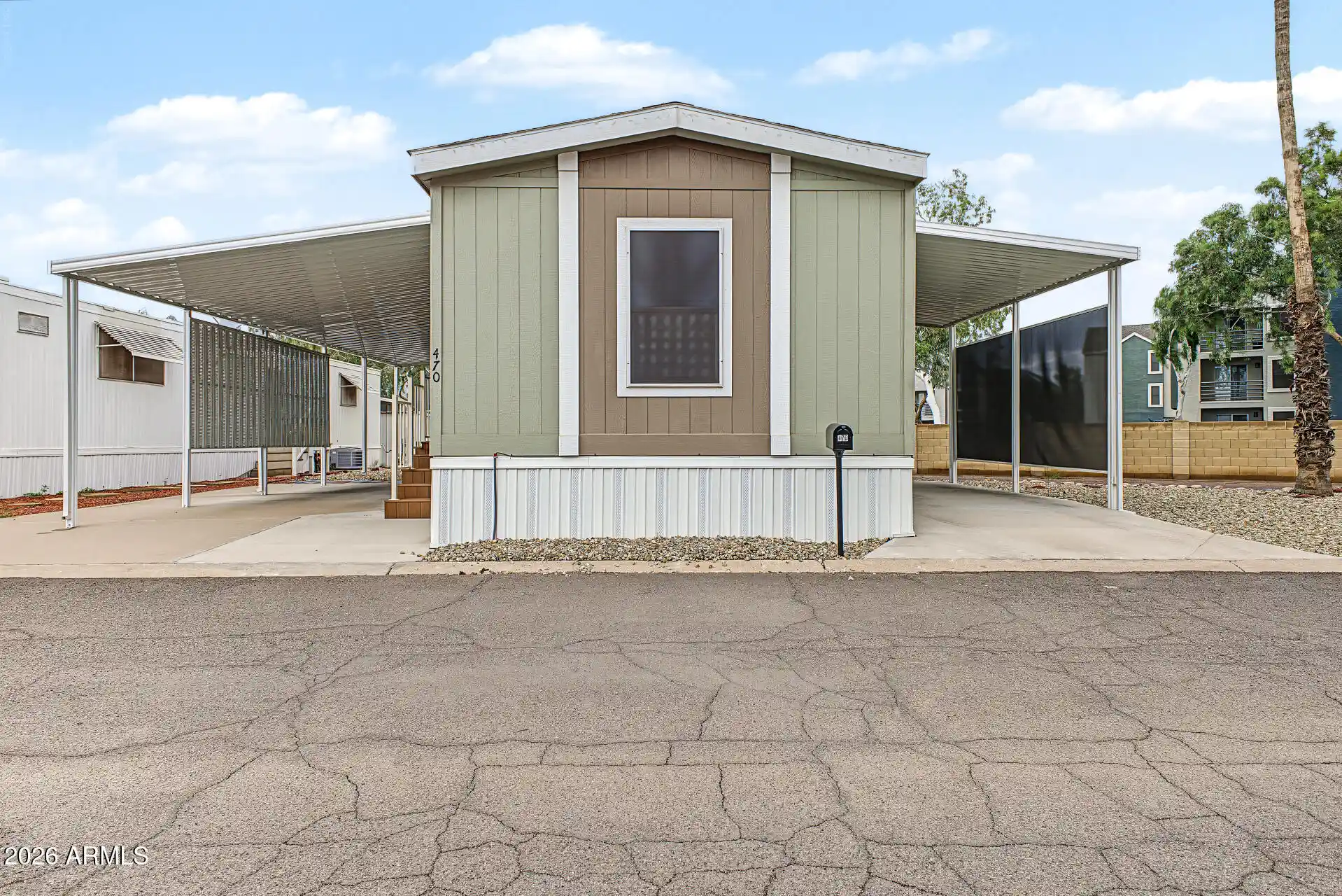 Photo 1 of Manufactured home for sale at 701 S Dobson Rd #470, Mesa, AZ 85202 | MLS# 7094207 | Listing updated on 2026-10-16