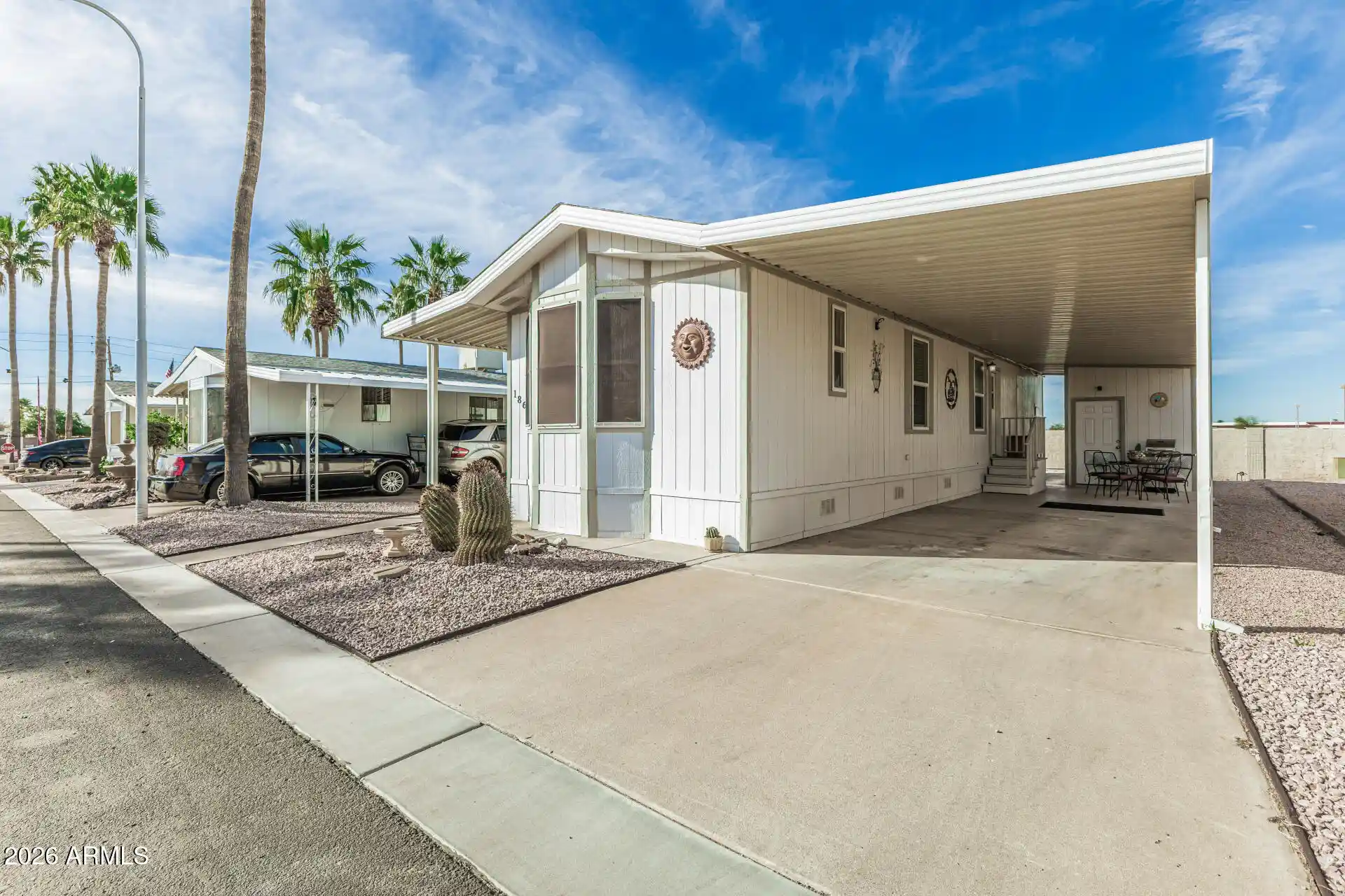 Photo 1 of Manufactured home for sale at 9302 E Broadway Rd #186, Mesa, AZ 85208 | MLS# 7093690 | Listing updated on 2026-10-15