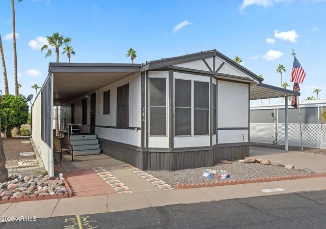 Manufactured home for sale at 303 S Recker Rd #142, Mesa, AZ 85206 | MLS# 7100031