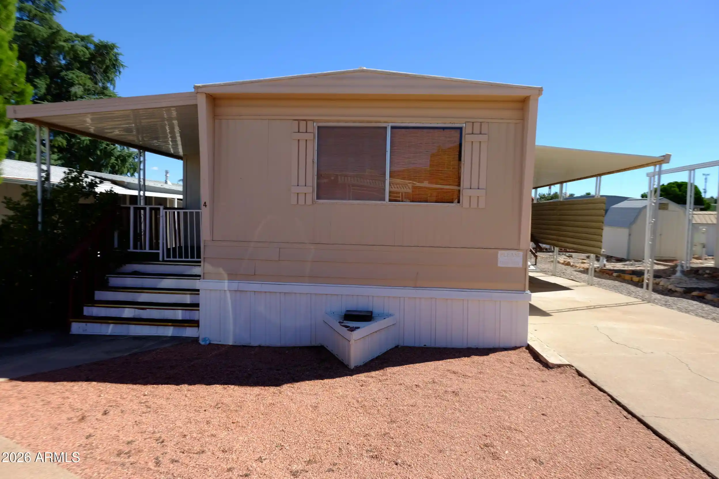 Manufactured home for sale at 325 W State Route 89a #4, Cottonwood, AZ 86326 | MLS# 7093955