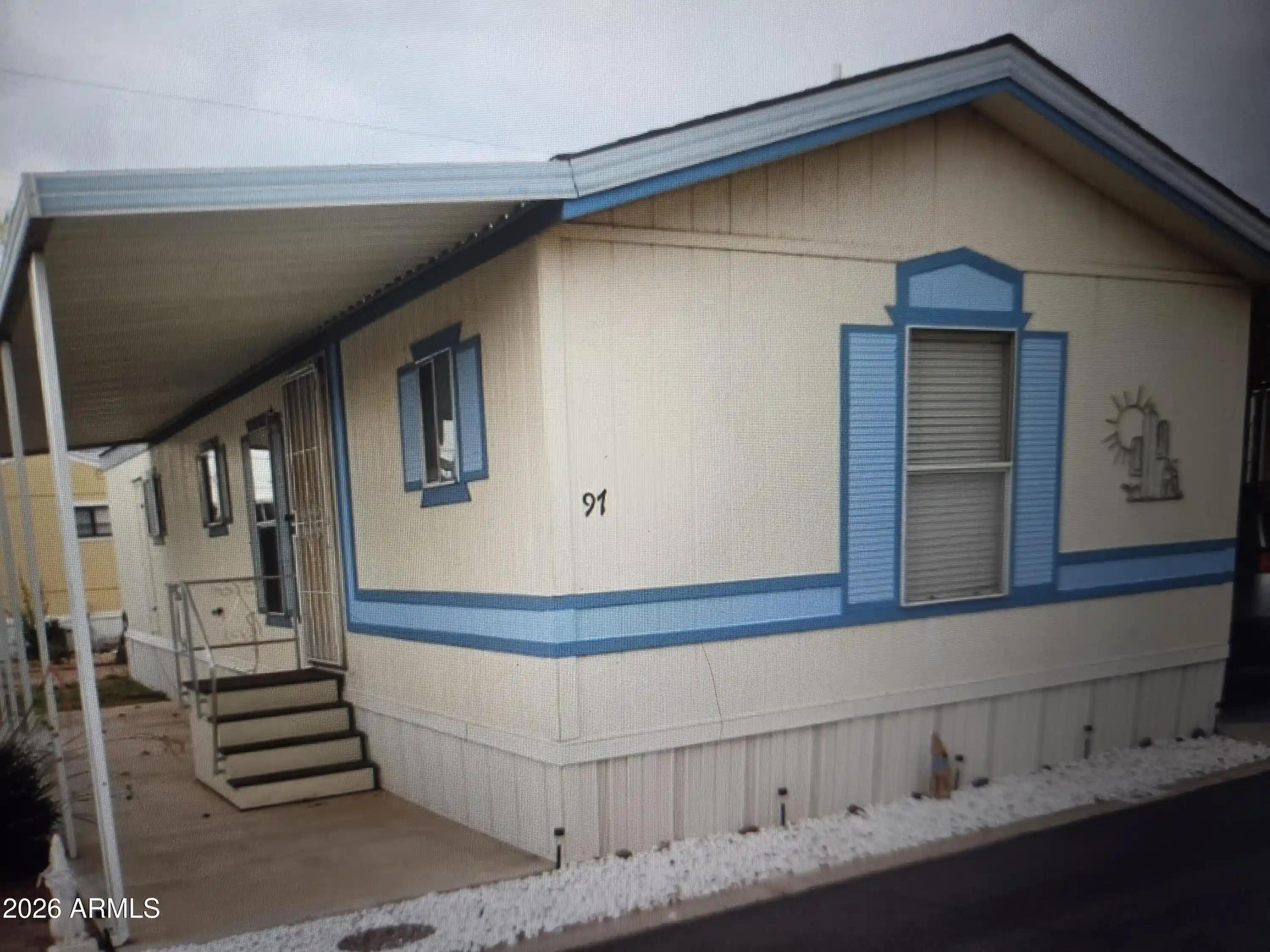 Photo 1 of Manufactured home for sale at 2121 N Center St #97, Mesa, AZ 85201 | MLS# 7095279 | Listing updated on 2026-10-29