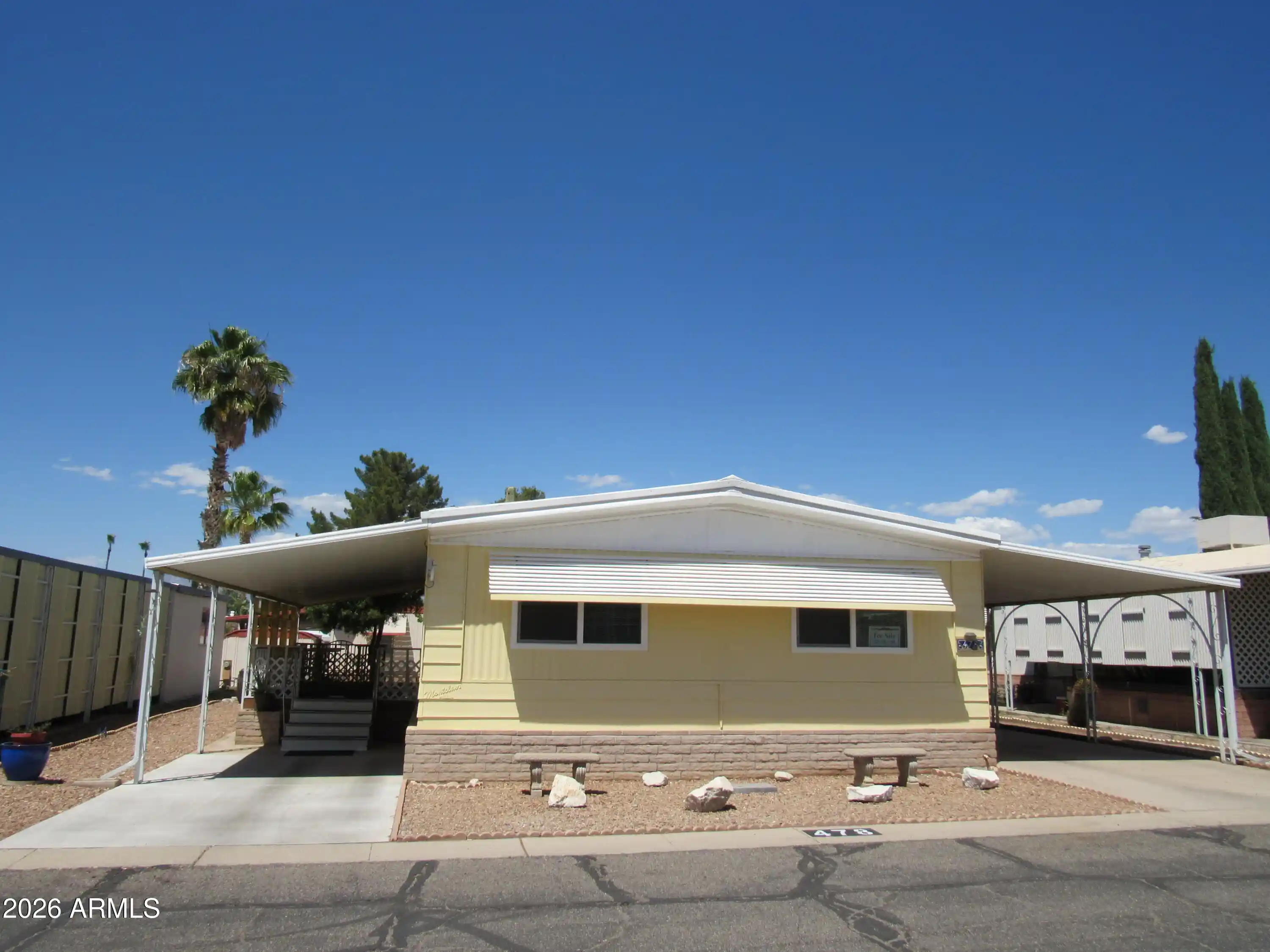 Photo 1 of Manufactured home for sale at 3411 S Camino Seco #478, Tucson, AZ 85730 | MLS# 7095296 | Listing updated on 2026-10-17