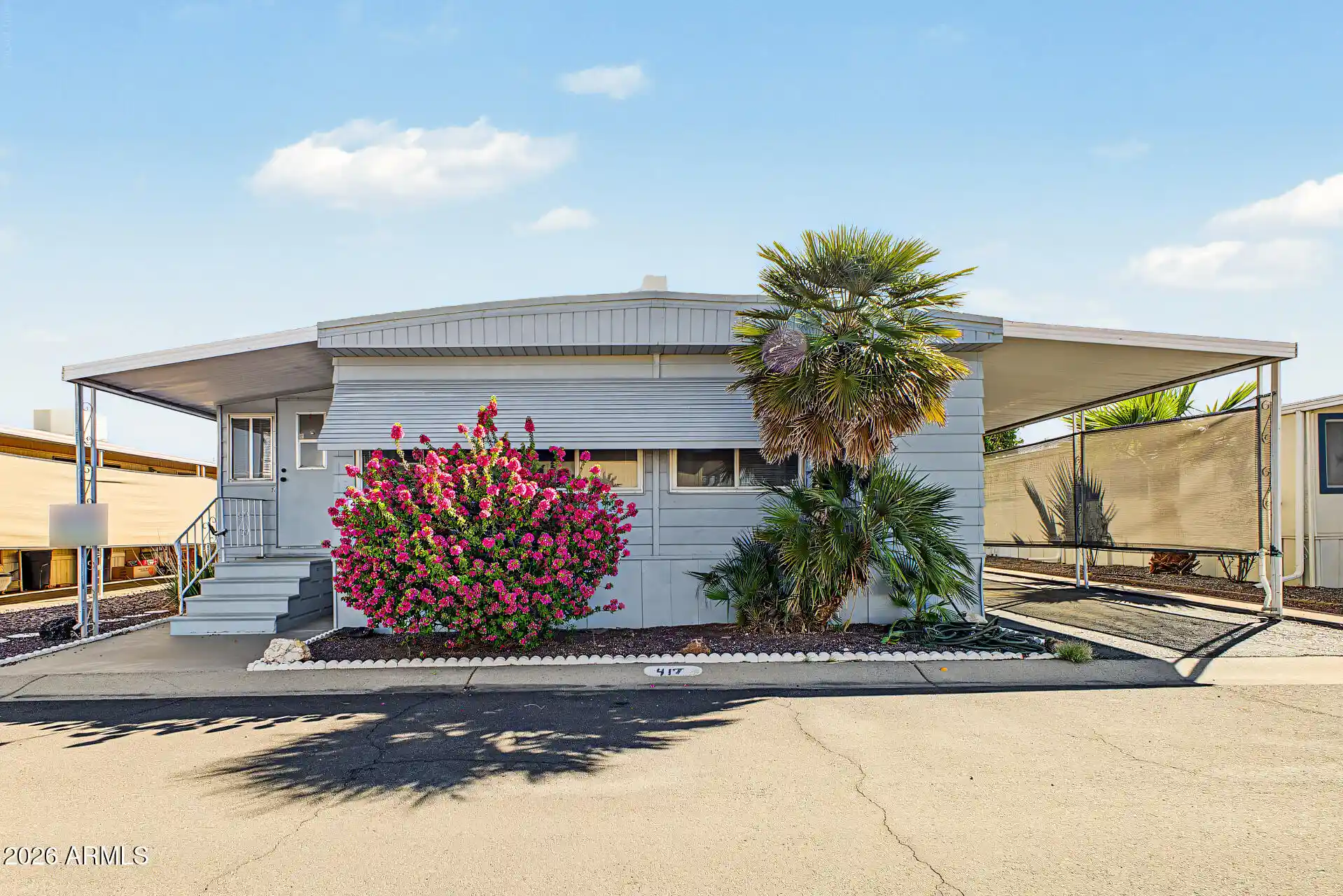 Photo 1 of Manufactured home for sale at 2609 W Southern Ave #417, Tempe, AZ 85282 | MLS# 7095583 | Listing updated on 2026-10-23