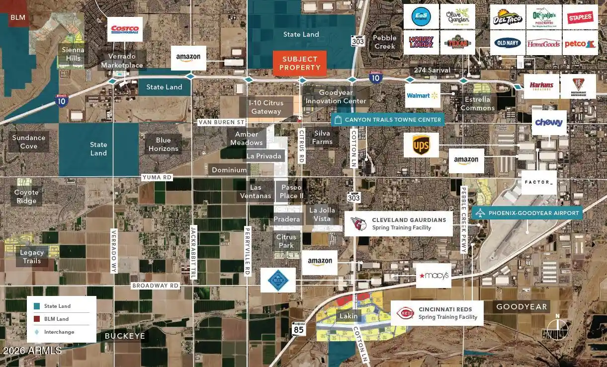 Land for sale at 0 Citrus Rd, Goodyear, AZ 85338 | MLS# 7095800