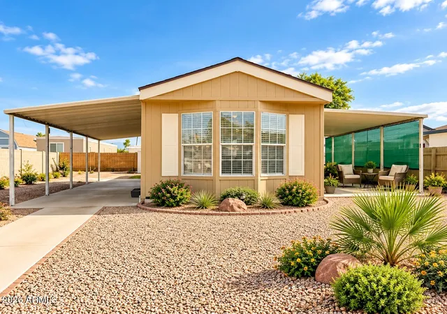 Photo 1 of Manufactured home for sale at 695 S 93rd Way, Mesa, AZ 85208 | MLS# 7096452 | Listing updated on 2026-10-28
