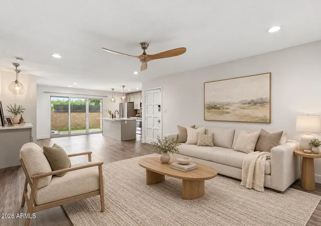 Photo 1 of Condo for sale at 4950 N Miller Rd #104, Scottsdale, AZ 85251 | MLS# 7098387 | Listing updated on 2026-10-28