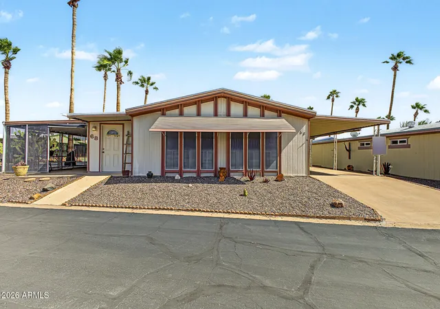 Photo 1 of Manufactured home for sale at 53 N Mountain Rd #LOT 68, Apache Junction, AZ 85120 | MLS# 7099194 | Listing updated on 2026-10-28