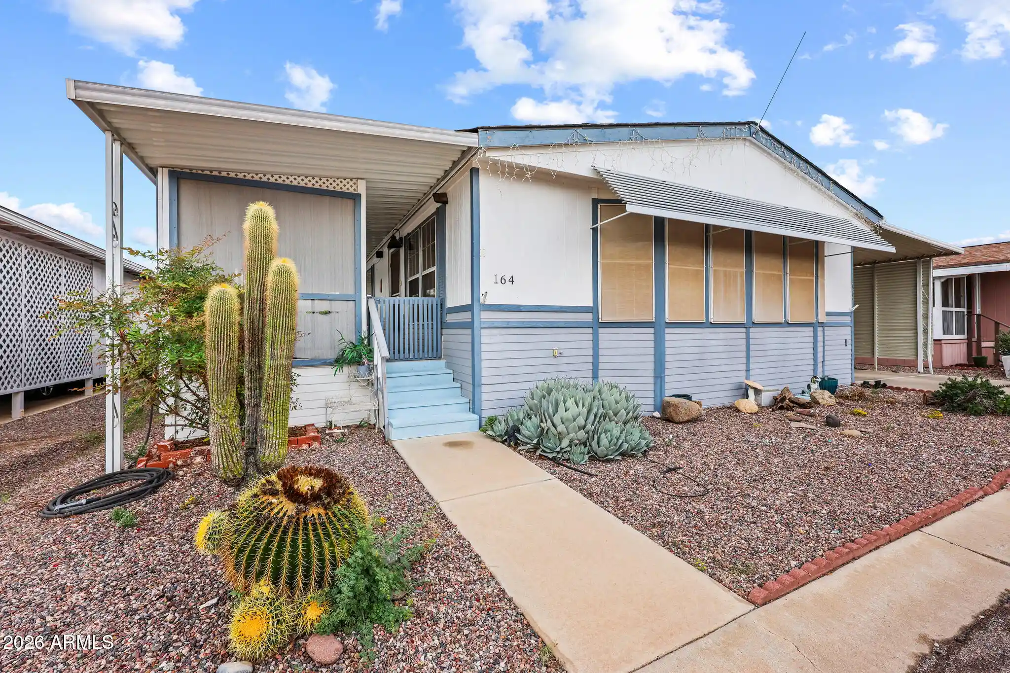 Photo 1 of Manufactured home for sale at 2501 W Wickenburg Way #164, Wickenburg, AZ 85390 | MLS# 7097254 | Listing updated on 2026-10-28