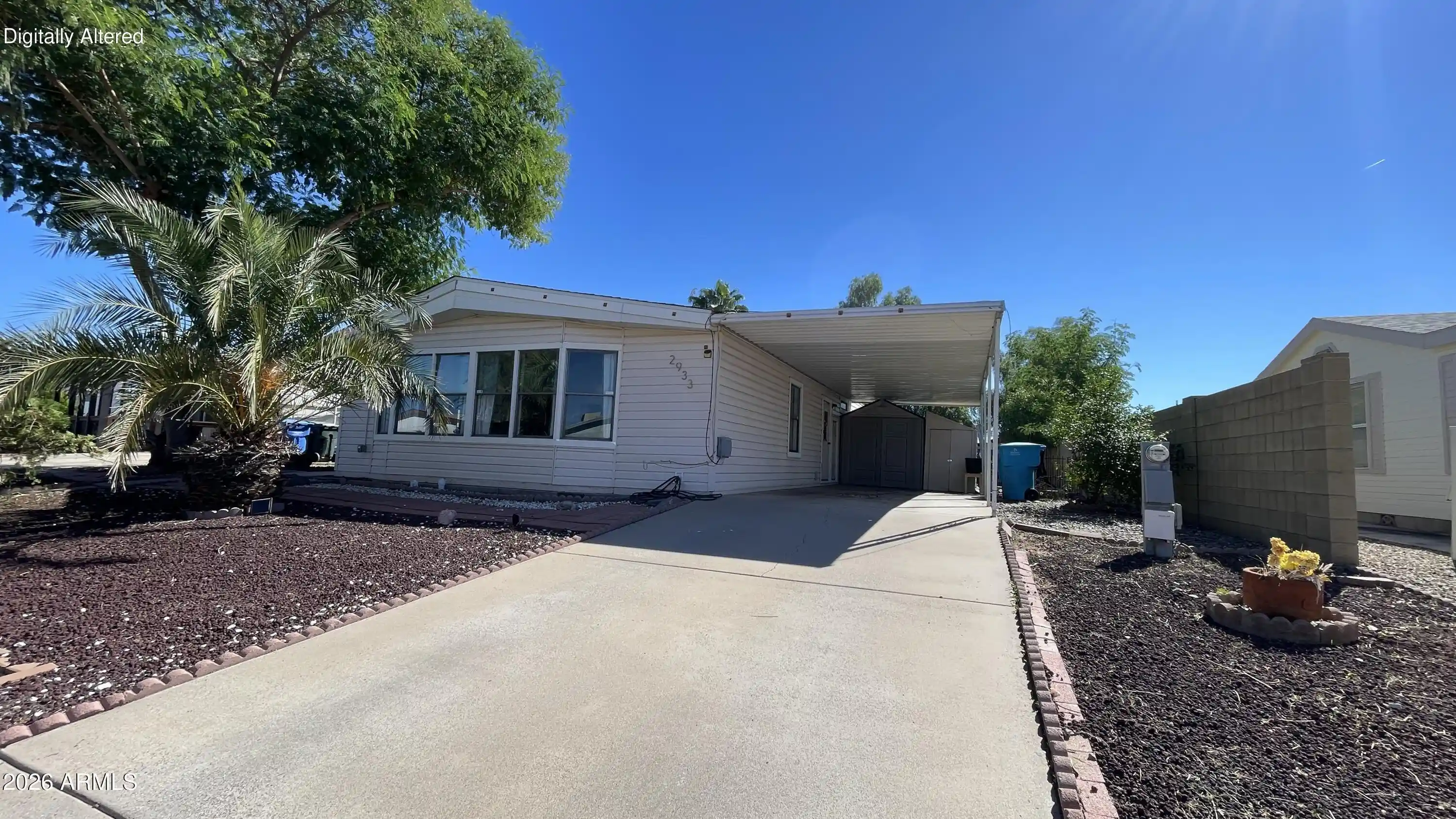 Photo 1 of Manufactured home for sale at 2933 E Sequoia Dr, Phoenix, AZ 85050 | MLS# 7098900 | Listing updated on 2026-10-30