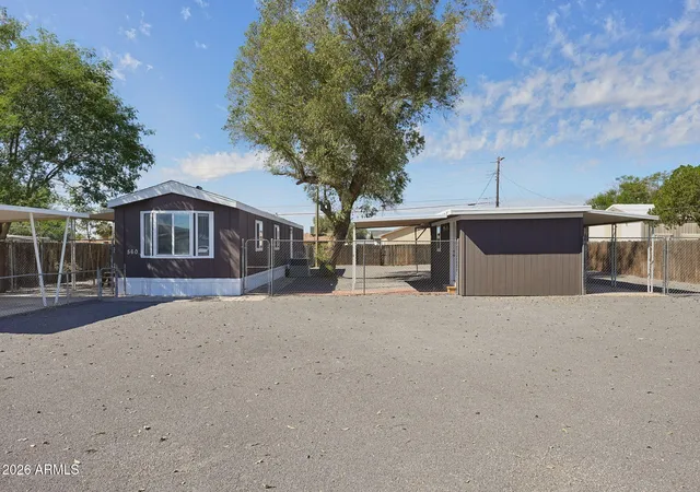 Photo 1 of Manufactured home for sale at 560 S Cornwall Dr, Apache Junction, AZ 85120 | MLS# 7099280 | Listing updated on 2026-10-28