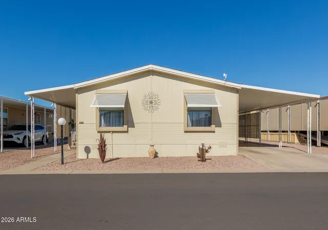 Manufactured home for sale at 652 S Ellsworth Rd #152, Mesa, AZ 85208 | MLS# 7099102