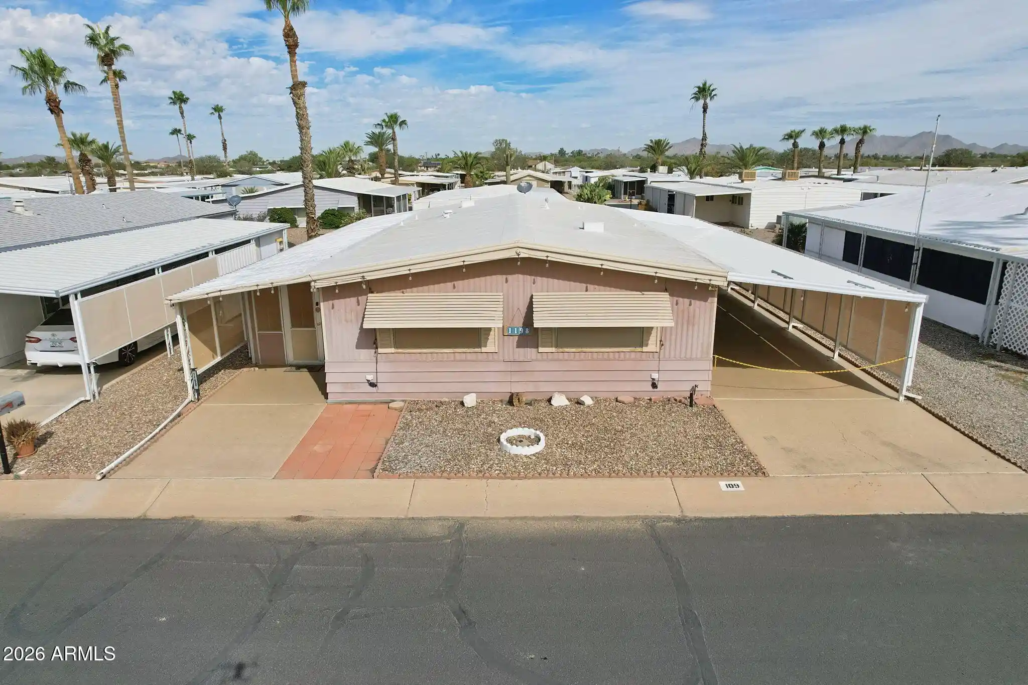 Photo 1 of Manufactured home for sale at 2100 N Trekell Rd #109, Casa Grande, AZ 85122 | MLS# 7100860 | Listing updated on 2026-10-31