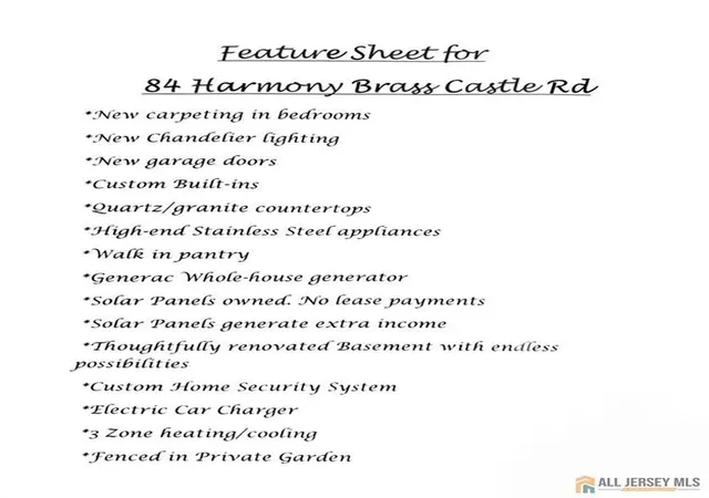 59th image of 84 Harmony Brass Castle Rd, Washington, NJ 07882 | MLS# 2770224M