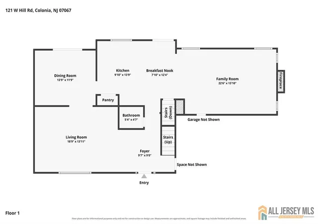 Photo 37 of Single family home for sale at 121 W Hill Rd, Colonia, NJ 07067 | MLS# 2770341M | Listing updated on 2026-08-26