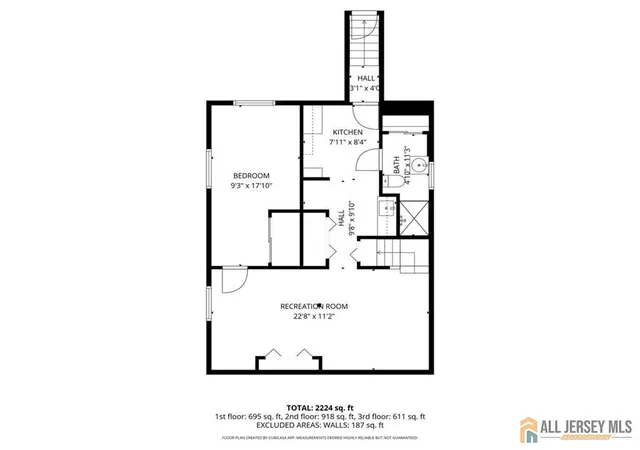 Homes for sale in Metuchen, NJ | 45 Homer Pl, Metuchen, NJ 08840 | MLS# 2662015M