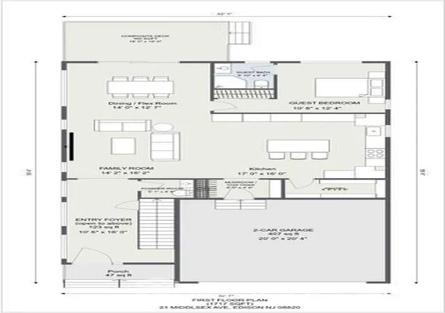 2nd image of 21 Middlesex Ave, Edison, NJ 08820 | MLS# 2615867R