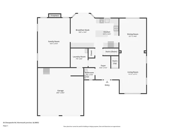 72nd image of 56 Chesapeake Rd, South Brunswick, NJ 08852 | MLS# 2702974R
