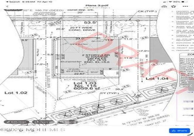 Photo 1 of Land for sale at 115 Sunset Dr N, Forked River, NJ 08731 | MLS# 2613933R | Listing updated on 2026-04-14