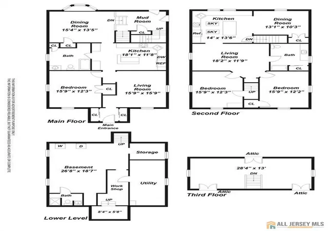 Photo 4 of Single family home for sale at 245 Carteret Ave, Carteret, NJ 07008 | MLS# 2660929M | Listing updated on 2026-02-12