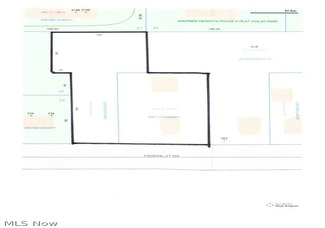 Photo 1 of Land for sale at 506 Federal St Nw, Warren, OH 44483 | MLS# 4418577 | Listing updated on 2025-11-18