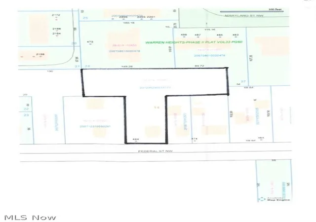 Photo 1 of Land for sale at 494 Federal St Nw, Warren, OH 44483 | MLS# 4418586 | Listing updated on 2025-11-18