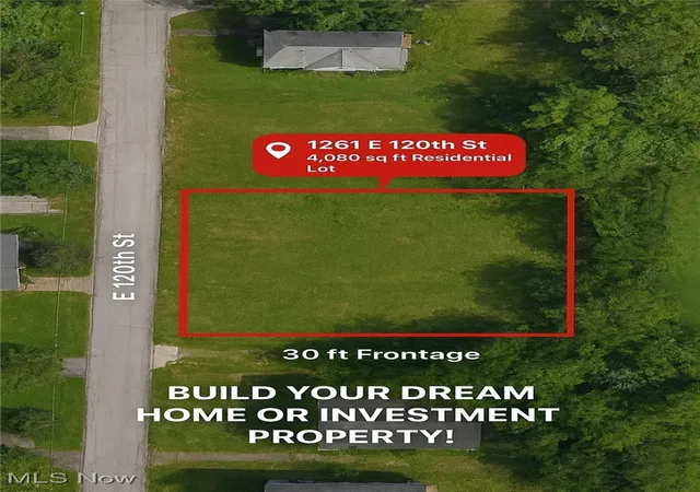 Photo 2 of Land for sale at 1261 E 102nd St, Cleveland, OH 44108 | MLS# 5162589 | Listing updated on 2026-04-15