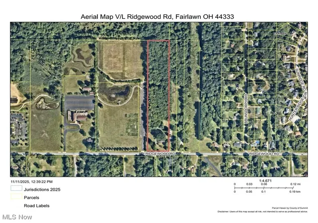 3rd image of V/L - 6 Acres Ridgewood Rd, Fairlawn, OH 44333 | MLS# 5169061