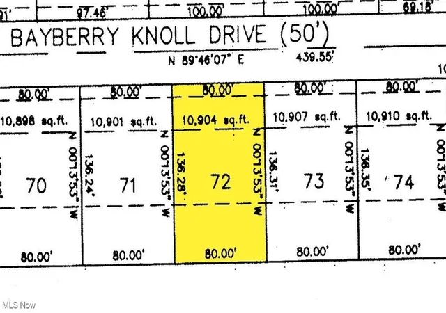 Photo 3 of Land for sale at 4058 Bayberry Knoll Dr, Ravenna, OH 44266 | MLS# 5182355 | Listing updated on 2026-07-13
