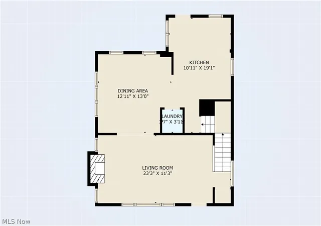 3rd image of 594 Columbia Ave, Akron, OH 44310 | MLS# 5209513