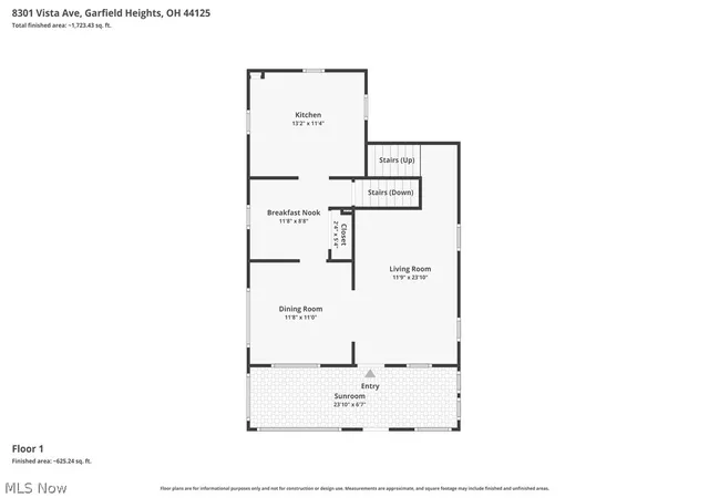 Photo 3 of Single family home for sale at 8301 Vista Ave, Cleveland, OH 44125 | MLS# 5220213 | Listing updated on 2026-07-14