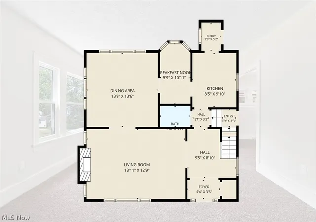 Photo 3 of Sale Pending at 1061 Emma Ave, Akron, OH 44302 | MLS# 5226773 | Listing updated on 2026-08-24